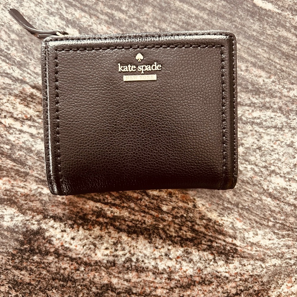 Kate Spade Black Leather Wallet